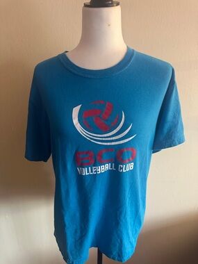 CO Volleyball Club Short Sleeve T-Shirt - Blue